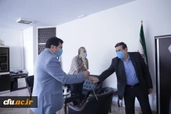 بازدید رئیس دانشگاه فرهنگیان از حوزه های مختلف به مناسبت عید غدیر خم