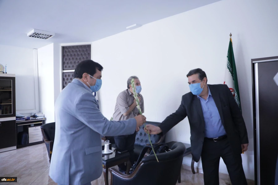 بازدید رئیس دانشگاه فرهنگیان از حوزه های مختلف به مناسبت عید غدیر خم