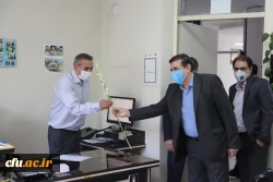 بازدید رئیس دانشگاه فرهنگیان از حوزه های مختلف به مناسبت عید غدیر خم