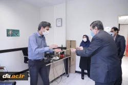 بازدید رئیس دانشگاه فرهنگیان از حوزه های مختلف به مناسبت عید غدیر خم