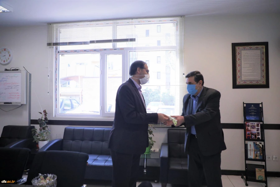 بازدید رئیس دانشگاه فرهنگیان از حوزه های مختلف به مناسبت عید غدیر خم