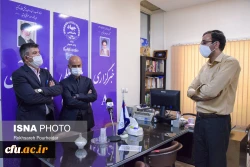 بازدید رئیس دانشگاه فرهنگیان استان اصفهان از خبرگزاری های ایسنا و ایکنا و تجلیل از سردبیران  2