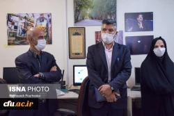 بازدید رئیس دانشگاه فرهنگیان استان اصفهان از خبرگزاری های ایسنا و ایکنا و تجلیل از سردبیران  5