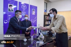 بازدید رئیس دانشگاه فرهنگیان استان اصفهان از خبرگزاری های ایسنا و ایکنا و تجلیل از سردبیران  6