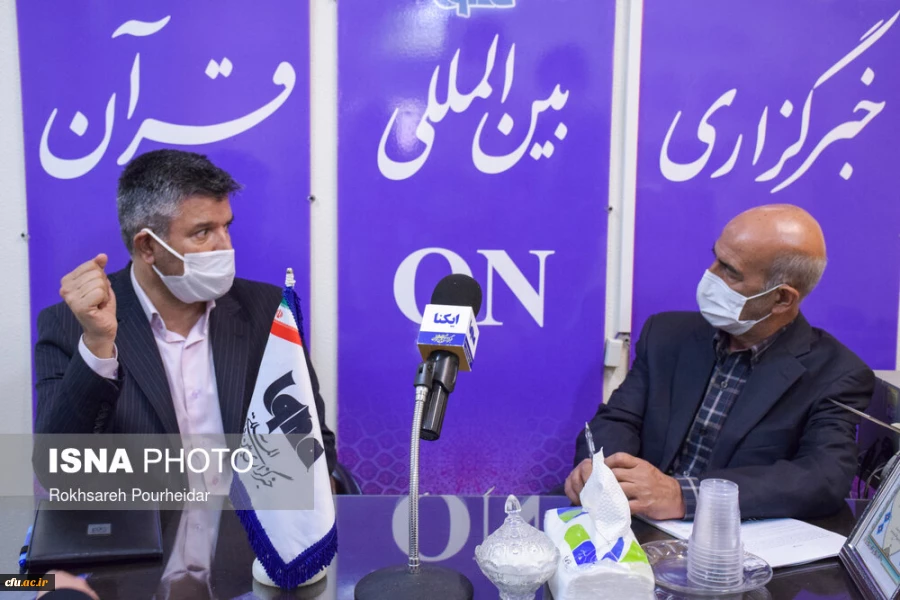 بازدید رئیس دانشگاه فرهنگیان استان اصفهان از خبرگزاری های ایسنا و ایکنا و تجلیل از سردبیران  8