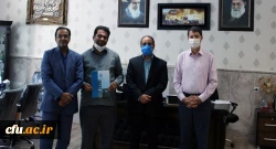 تجلیل از خبرنگار خبرگزاری پانای خراسان رضوی