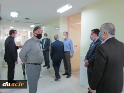 از روند ساخت و ساز و تعمیرات در پردیس حضرت زینب کبری(س) بازدید کرد
 3