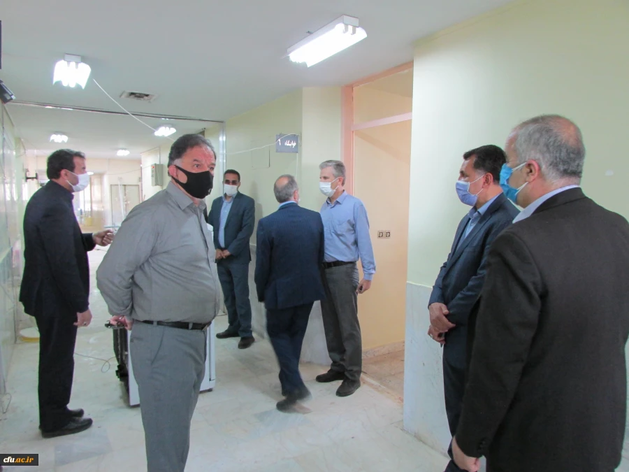 از روند ساخت و ساز و تعمیرات در پردیس حضرت زینب کبری(س) بازدید کرد
 3