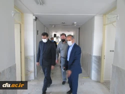 از روند ساخت و ساز و تعمیرات در پردیس حضرت زینب کبری(س) بازدید کرد
 4