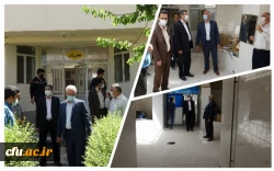 بازدید از روند اجرای فعالیت عمرانی پردیس شهید مدرس سنندج  4