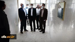 بازدید از روند اجرای فعالیت عمرانی پردیس شهید مدرس سنندج  5