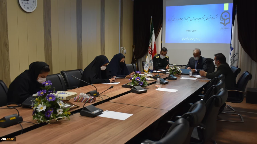 برگزاری نشست خبری در خصوص برگزاری جشنواره ایده پردازی تعلیم و تربیت در دوران کرونا 3