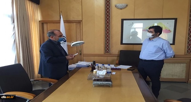 دیدار سرپرست دانشگاه فرهنگیان اردبیل با استاندار اردبیل
 2