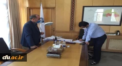 دیدار سرپرست دانشگاه فرهنگیان اردبیل با استاندار اردبیل
 2