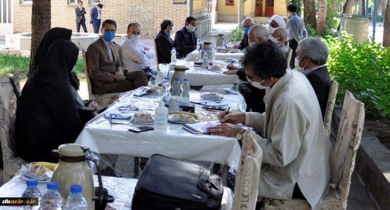 صبح امروز، چهارشنبه 22 مرداد 99، جلسه مجمع خیرین دانشگاه فرهنگیان خراسان رضوی در پردیس شهید بهشتی مشهد برگزار شد.