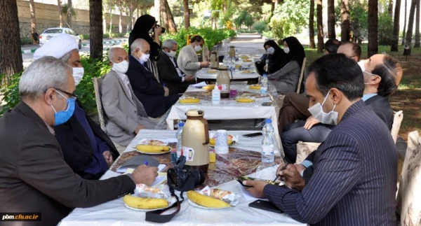 جلسه مجمع خیرین دانشگاه فرهنگیان خراسان رضوی در پردیس شهید بهشتی مشهد
