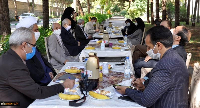 جلسه مجمع خیرین دانشگاه فرهنگیان خراسان رضوی در پردیس شهید بهشتی مشهد