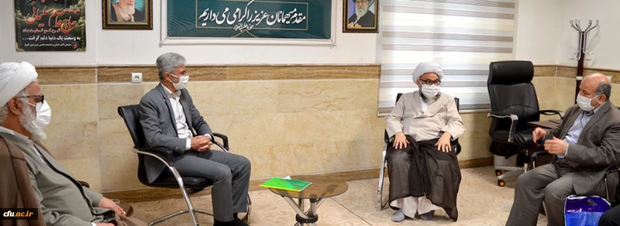 دیدار مدیر دانشگاه فرهنگیان خوزستان با نماینده مردم استان در مجلس خبرگان رهبری