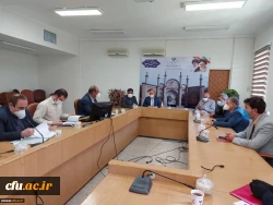 نشست تخصصی در خصوص بررسی و رفع موانع و مشکلات زمین های دانشگاه فرهنگیان استان سمنان 2