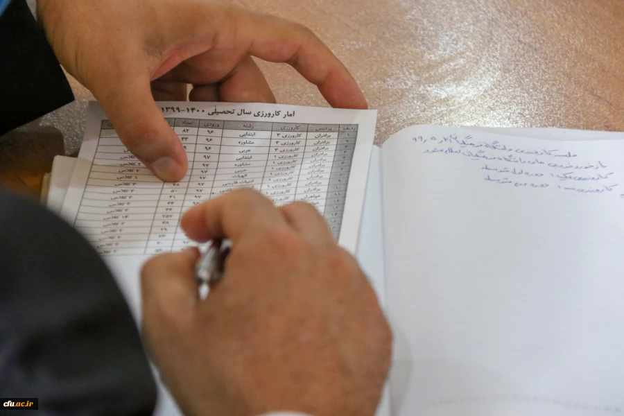 جلسه هماهنگی کارورزی سال تحصیلی 1400-1399 با مسئولان نواحی 1 و 2 آموزش و پرورش یزد 4