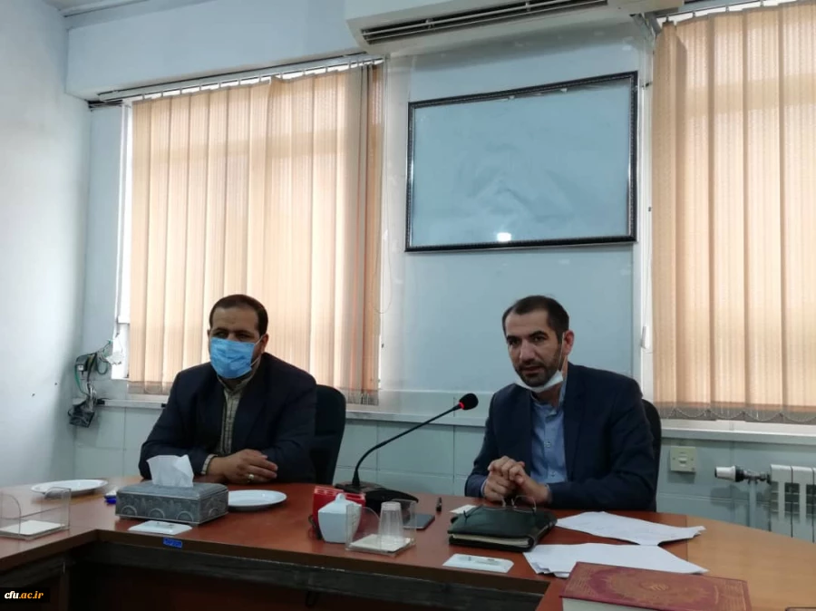 جلسه ویدئو کنفرانس اعضای ستاد جشنواره با مسئولین کانون بسیج فرهنگیان و معاونین پرورشی ادارات آموزش و پرورش استان گلستان
 2