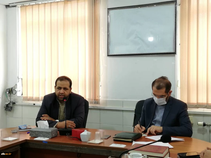 جلسه ویدئو کنفرانس اعضای ستاد جشنواره با مسئولین کانون بسیج فرهنگیان و معاونین پرورشی ادارات آموزش و پرورش استان گلستان
 3