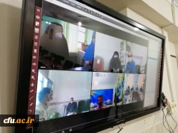 جلسه ویدئو کنفرانس اعضای ستاد جشنواره با مسئولین کانون بسیج فرهنگیان و معاونین پرورشی ادارات آموزش و پرورش استان گلستان
 2