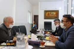 نشست رئیس دانشگاه فرهنگیان استان اصفهان با رئیس مجمع نمایندگان استان اصفهان 2