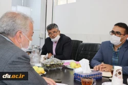 نشست رئیس دانشگاه فرهنگیان استان اصفهان با رئیس مجمع نمایندگان استان اصفهان 4