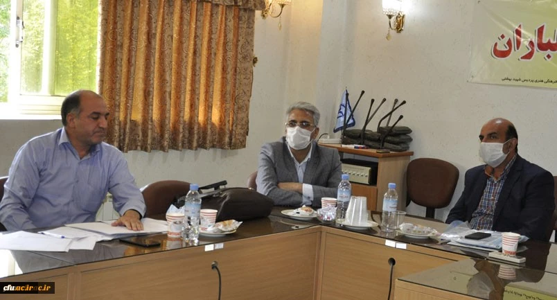 برگزاری جلسه مدیران گروه های آموزشی دانشگاه فرهنگیان خراسان رضوی در پردیس شهید بهشتی