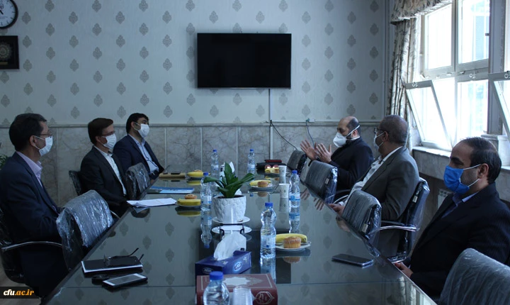 برگزاری جلسه هماهنگی ساخت پروژه مرحوم شکرریز در دانشگاه فرهنگیان خراسان رضوی