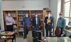 تجلیل از همکار آزاده دانشگاه فرهنگیان نیشابور