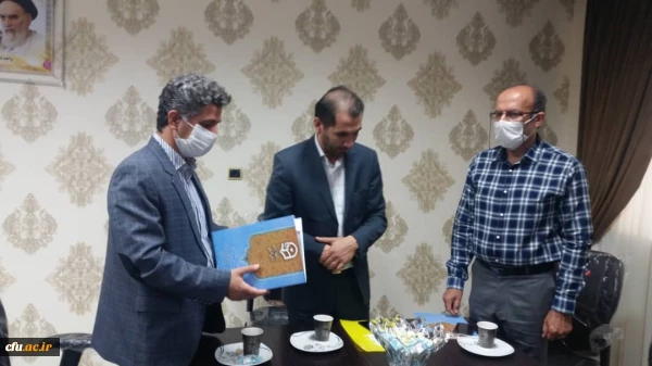 آیین تکریم و معارفه سرپرست واحد دانشگاهی شهید بهشتی گنبدکاووس برگزار شد
 2