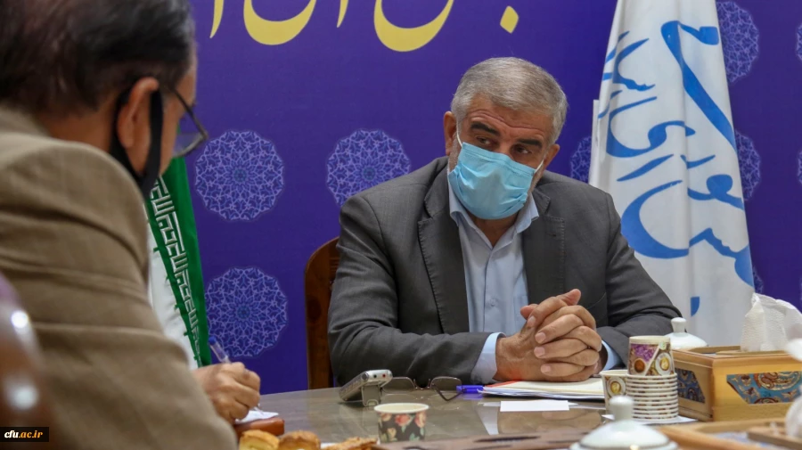 دیدار مسئولان دانشگاه فرهنگیان یزد با محمد صالح جوکار رئیس کمیسیون شوراهای مجلس شورای اسلامی 4