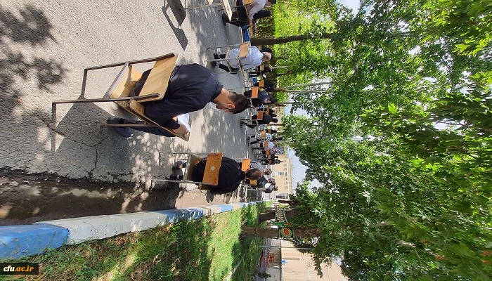 مراسم عزاداری سرور و سالار شهیدان امام حسین (ع) و یاران باوفایش با حضور مسئولین، اساتید، کارکنان و جمعی از دانشجویان در محوطه دانشگاه فرهنگیان استان آذربایجان غربی برگزار شد 2