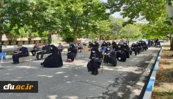 مراسم عزاداری سرور و سالار شهیدان امام حسین (ع) و یاران باوفایش با حضور مسئولین، اساتید، کارکنان و جمعی از دانشجویان در محوطه دانشگاه فرهنگیان استان آذربایجان غربی برگزار شد 5