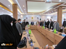 آیین تکریم و معارفه مسئول دفتر نهاد نمایندگی مقام معظم رهبری در دانشگاه فرهنگیان استان مرکزی برگزار شد
 3