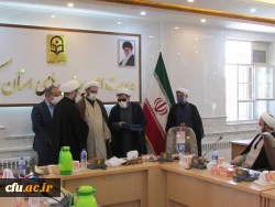 آیین تکریم و معارفه مسئول دفتر نهاد نمایندگی مقام معظم رهبری در دانشگاه فرهنگیان استان مرکزی برگزار شد
 5