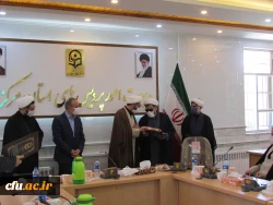 آیین تکریم و معارفه مسئول دفتر نهاد نمایندگی مقام معظم رهبری در دانشگاه فرهنگیان استان مرکزی برگزار شد
 6