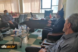 بازدید دکتر علیرضا نعمتی رئیس امور استان ها و مناطق سازمان برنامه و بودجه کشور از دانشگاه فرهنگیان استان ایلام