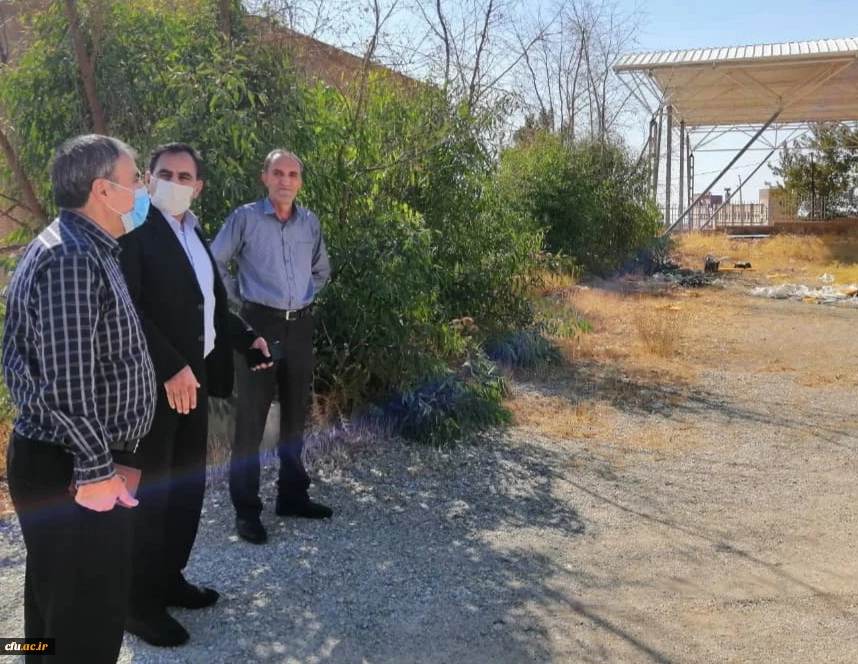 بازدید دکتر علیرضا نعمتی رئیس امور استان ها و مناطق سازمان برنامه و بودجه کشور از دانشگاه فرهنگیان استان ایلام