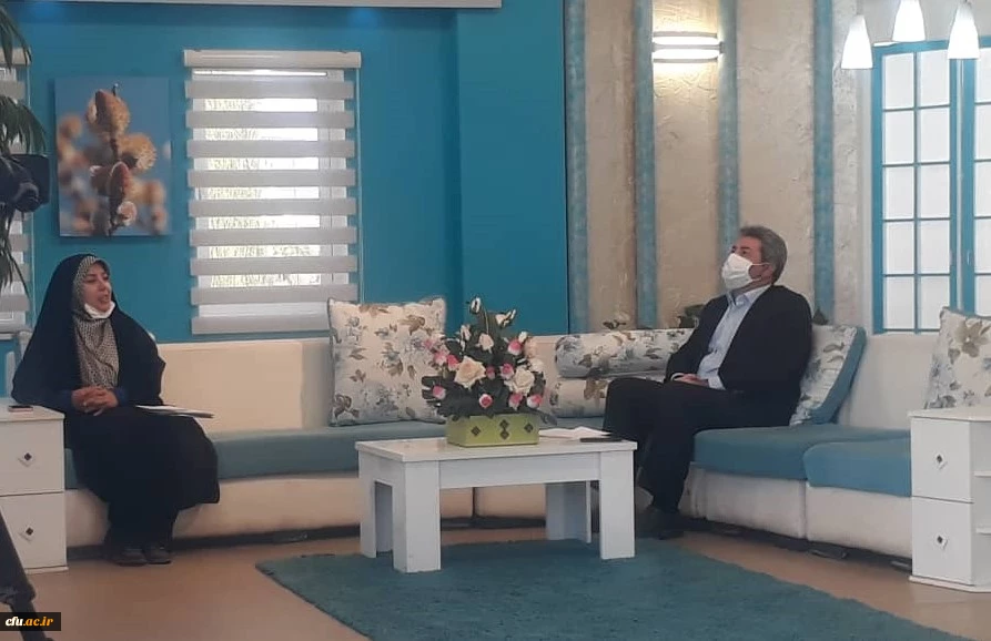 معرفی دانشگاه فرهنگیان از زبان آقای دکتر علی محمودلو سرپرست دانشگاه فرهنگیان استان آذربایجان غربی در برنامه زنده تلویزیونی ائویمیز صدا و سیمای استان 2