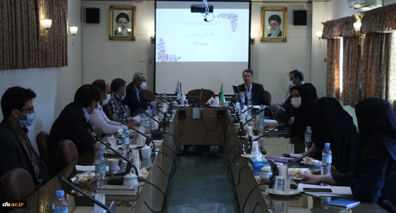 جلسه هماهنگی طرح ها و برنامه های گروه تربیت بدنی، مشاوره و امور دانشجویی دانشگاه فرهنگیان خراسان رضوی 