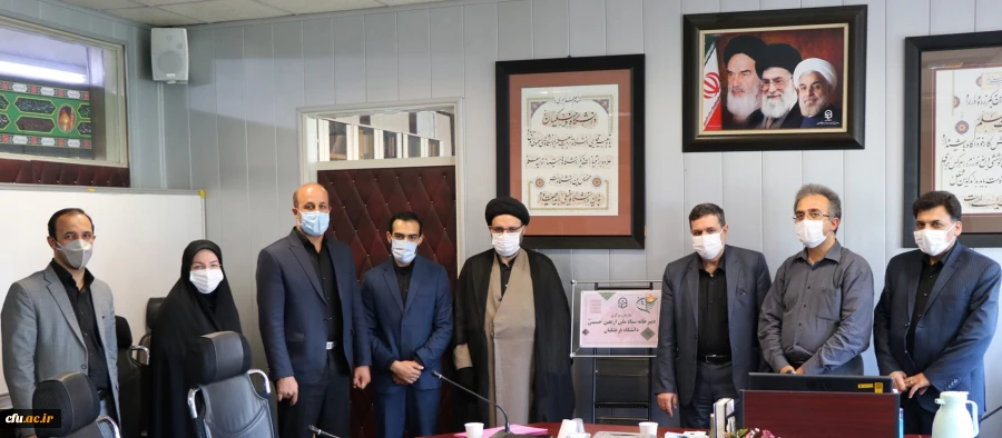 دفتر مرکزی ستاد ملی اربعین دانشگاه فرهنگیان افتتاح شد 2