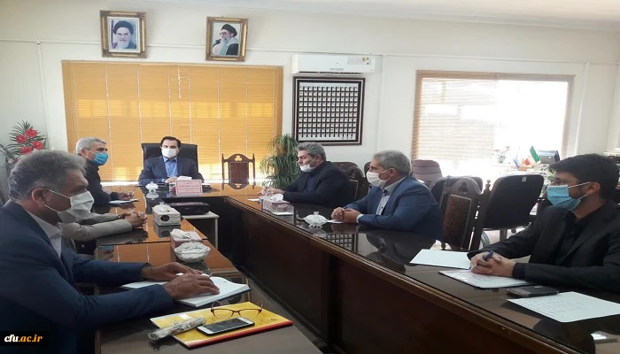 جلسه ی کارگروه برنامه ریزی کارورزی دانشجو معلمان پردیس های دانشگاه فرهنگیان استان در سال تحصیلی 1400-1399 در محل دفتر معاونت پژوهش و برنامه ریزی اداره کل آموزش و پرورش آذربایجان غربی برگزار شد 2