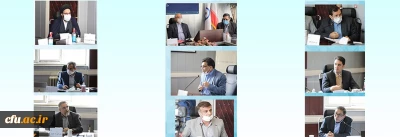 گزارش عملکرد و تبادل نظر اعضای هیات رییسه دانشگاه در حضور وزیر آموزش و پرورش
