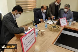 انعقاد تفاهم نامه همکاری بین دانشگاه فرهنگیان لرستان و اداره کل آموزش فنی و حرفه ای استان  3