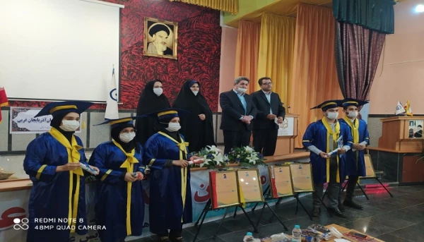آئین فارغ التحصیلی دانشجو معلمان دانشگاه فرهنگیان استان آذربایجان غربی برگزار شد 3