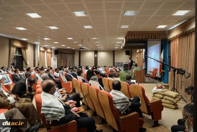 مراسم گرامیداشت هفته دفاع مقدس در سازمان مرکزی به روایت تصویر