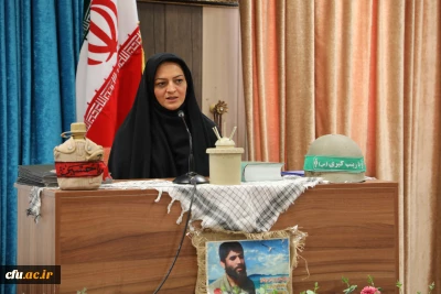 با حضور یادگار شهید سرلشکر عباس بابایی:

آیین گرامیداشت هفته دفاع مقدس در دانشگاه فرهنگیان برگزار شد